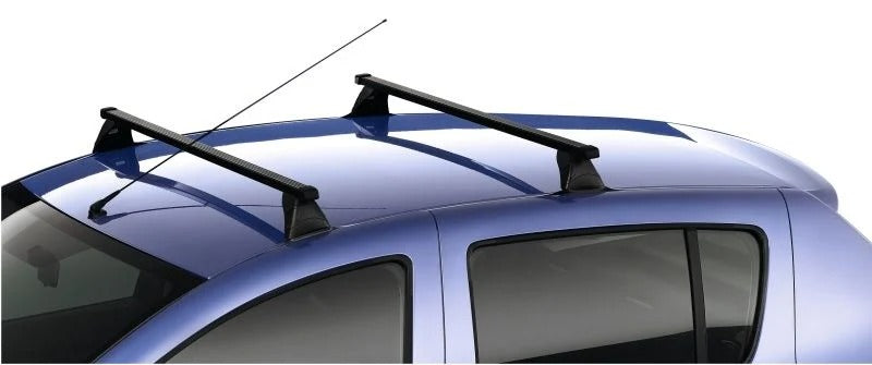 Dacia Roof Bars Black Steel - Sandero & Logan