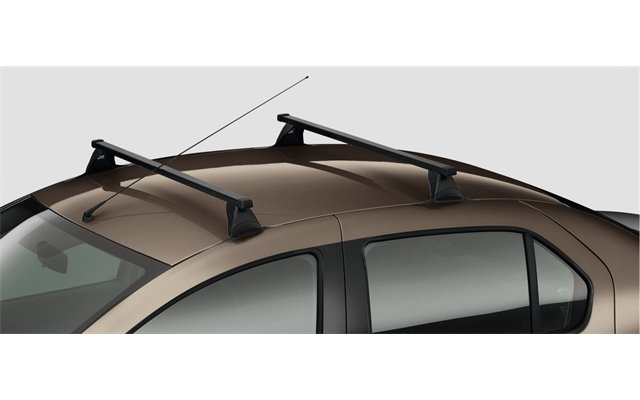 Dacia Transversal Steel Roof Bars - Logan MCV Phase 1 & 2 (Without Roof Rails)