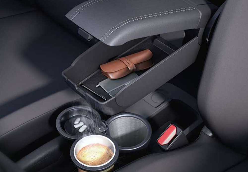 Dacia Front Armrest With Storage Space and Cup  Holder Organiser - Jogger