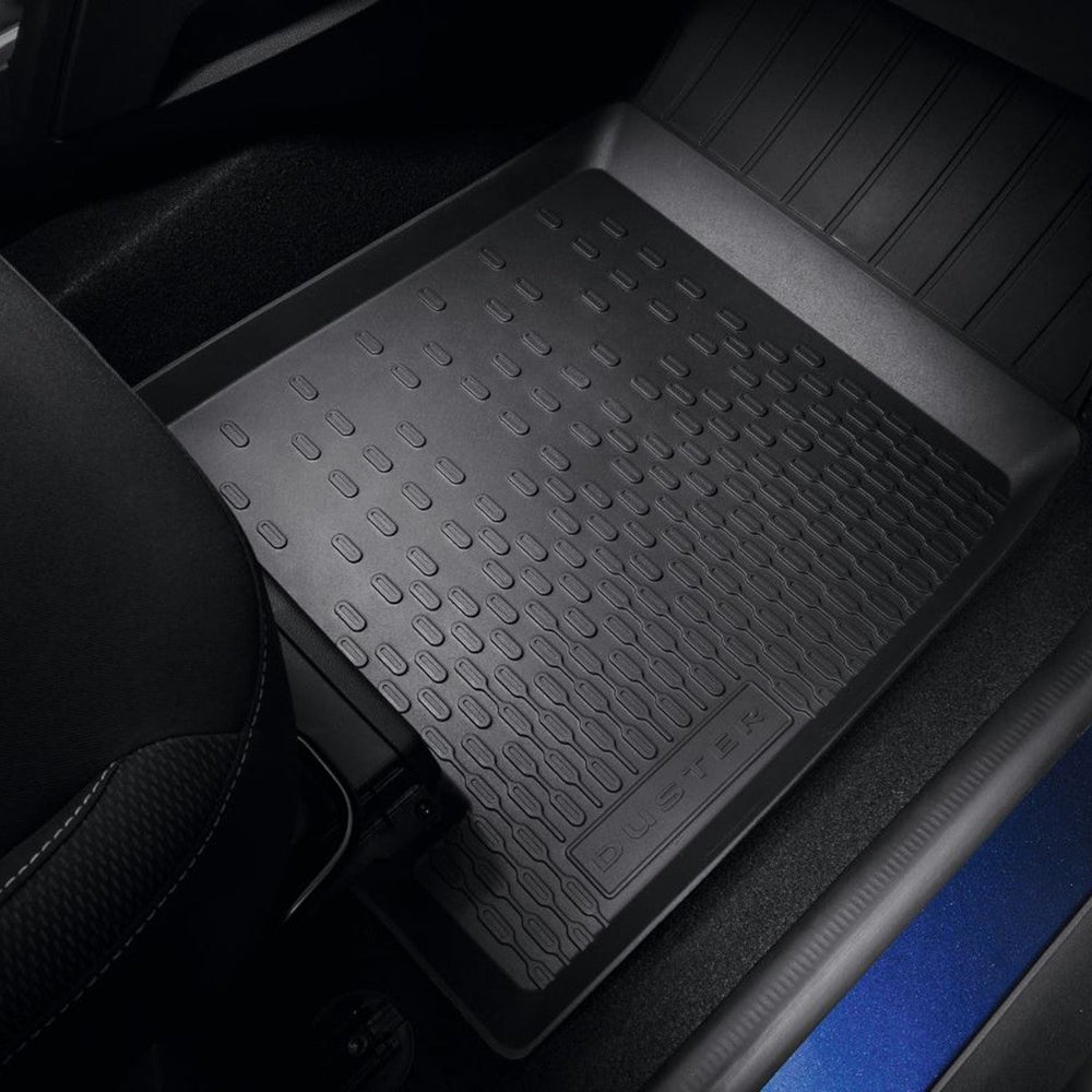 Dacia Rubber Floor Mats W/O Seat Drawer - Duster
